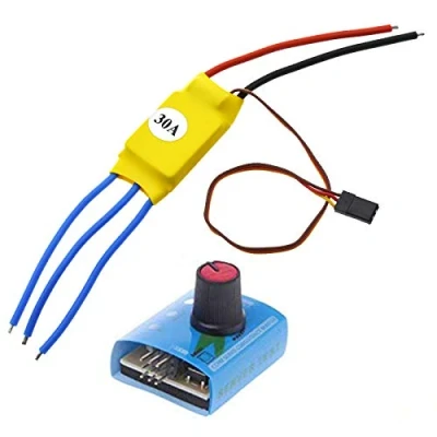 Image of Reland Sun 30A RC Brushless Motor Electric Speed Controller,Brushless Controller ESC Servo tester (ESC tester)
