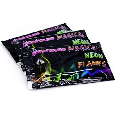 Image of The Glowhouse Magic Neon Flames Mystical Fire Colourant (50 Pack)