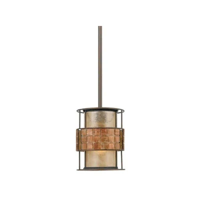 Image of Laguna 1 Light Ceiling Mini Pendant Renaissance Copper, E27