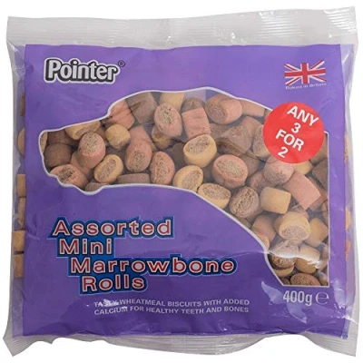 Image of Fold Hill Foods Pointer Mini Marrowbone Roll 3/2 400g, clear