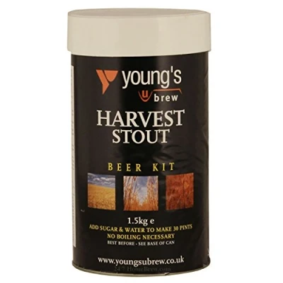 Image of Stout Beer Kit Youngs Harvest 1.8kg