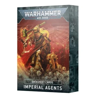 Image of Games Workshop Warhammer 40,000 Datasheet Cards: Imperial Agents