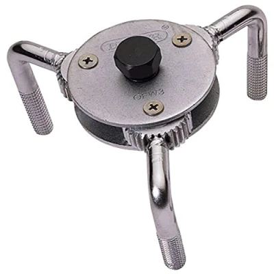 Image of Draper Three Leg Oil Filter Wrench, 75 120mm