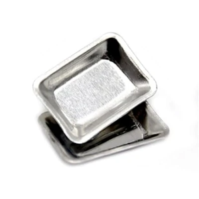 Image of Melody Jane Dolls House Empty Baking Trays Miniature Kitchen Bakers Cake Shop Accessory 1:12