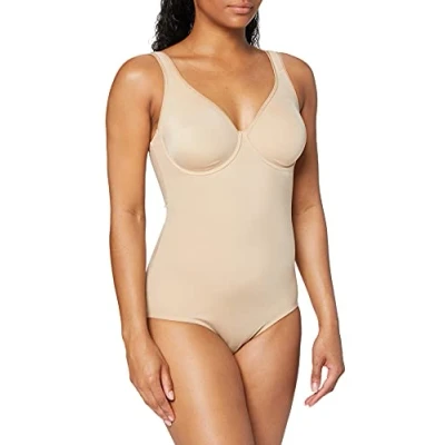 Image of Sassa Women&#039;s Body doppelt vorgeformt 00903 Bodysuit, Off White (Skin 00428), 42D (Size:95D)