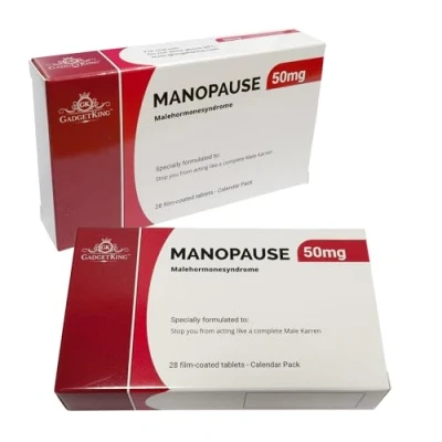 Image of MANOPAUSE Prank Pill Gift Tablet Box Present for Him Husband Boyfriend Dad Men Man 40th 50th Birthday Anticunt Pills Sweet Rude Christmas Adult Stocking Filler Secret Santa Idea