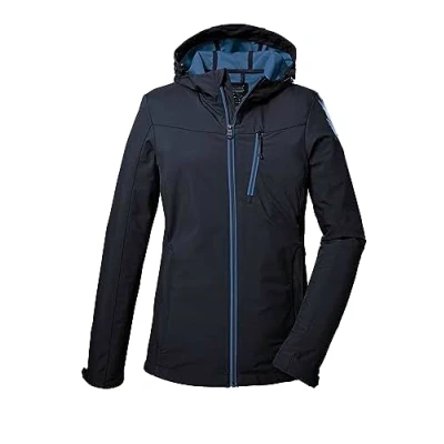 Image of Killtec Women&#039;s Kos 89 Wmn Sftshll Softshell Jacket/Outdoor Jacket with Hood