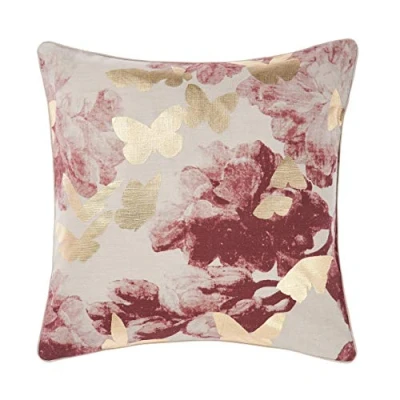 Image of Linen House Floriane Cushion Cover, Multi, 48 x 48cm