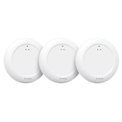 Image of X Sense Wi Fi Water Sensor, Smart Leak Detector with App Alerts, IP67 Waterproof, Wireless for Kitchen, Bathroom, Basement, SBS50 Base Station Required, SWS0A, 3 Pack