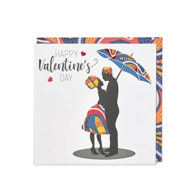 Image of Kindred X Afrotouch Happy Valentines Day Card