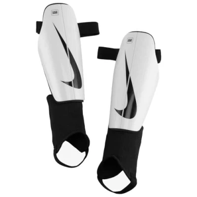 Image of NIKE DX4608 100 NK CHRG GRD Shin guards Unisex Adult WHITE/BLACK/BLACK Size M