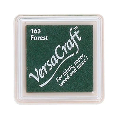 Image of Tsukineko Forest Versacraft Ink Pad, Green,Small,3.4 x 3.4 2 cm