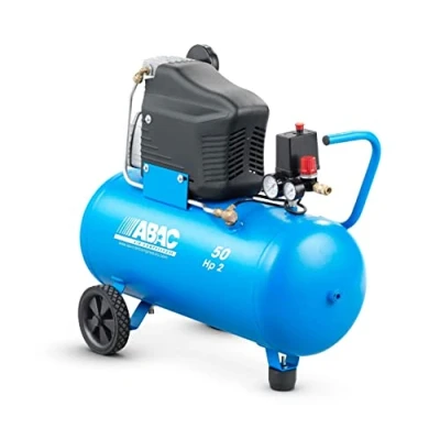 Image of ABAC Pole Position L20 Air Compressor, 24 litres, Double Pressure Gauge, Max. 10 Bar, Oil Injection, Power 2 HP