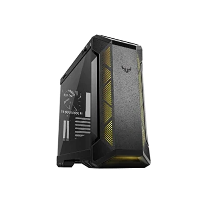 Image of ASUS GT501 TUF EATX Form Factor Gaming Case, 3 x 120 mm Aura RGB Fans, Tempered Glass Side Panel, Metal Front USB 3.1, and Top Reserved Space for Radiators