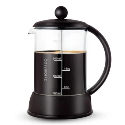 Image of Easyworkz Eclipse French Press 800ml Coffee Tea Maker with Borosilicate Glass