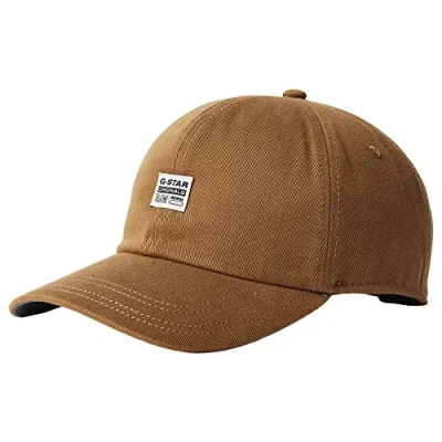 Image of G STAR RAW Men&#039;s Avernus Original Denim Baseball Cap, Brown (oxide ocre D22315 C900 1329), PC