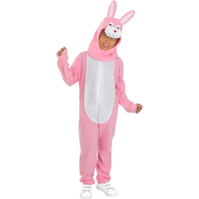 Image of Funidelia Pink Rabbit Costume for boys &amp; girls Animals Costumes kids, accessory fancy dress props Halloween, carnival parties Size 7 9 years White
