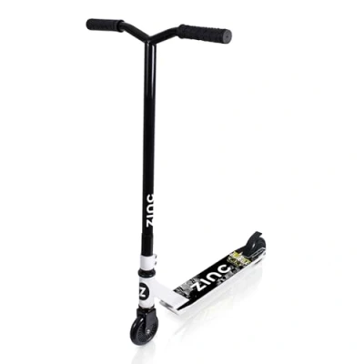 Image of Zinc Backbone stunt scooter white