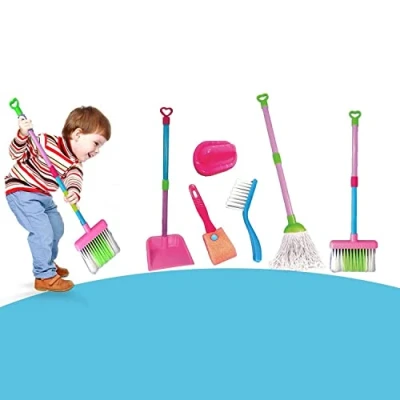 Image of koolbitz Pretend Play Set of for Children, and Cleaning Toyset with Accessories Realistic Functions, Best Educational Housekeeping Gift Boys &amp; Girls