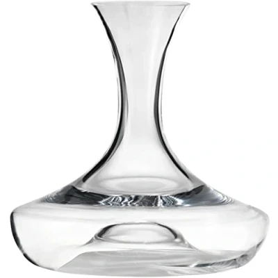 Image of EISCH Mouth Blown Wine Decanter Made of fine Lead Free Crystal Glass; Carafe with NO Drop Effect in Gift Box Germany