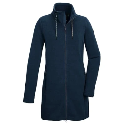 Image of G.I.G.A. DX by killtec Women&#039;s Knitted Fleece Parka with Stand Up Collar GW 38 WMN KNTFLC PRK, Midnight, 36, 42226 000