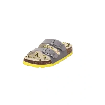 Image of Superfit Fussbettpantoffel Slippers for kids, Size: 6.5/7, Grau/mehrfarbig High quality imitation leather