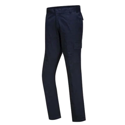 Image of Portwest Stretch Slim Combat Trouser, Size: 28, Colour: Dark Navy, S231DNR28