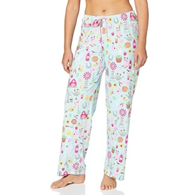 Image of Hatley Women&#039;s Jersey Pyjama Pants Pajama Bottom, Country Living, XS UK