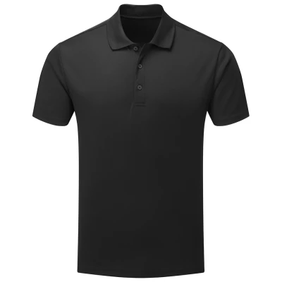 Image of Premier Mens Sustainable Polo Shirt (Black) Size Small