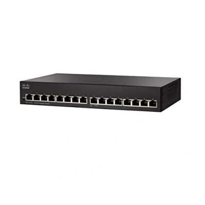 Image of Cisco SG110 16 Unmanaged Switch Gigabit Ethernet (GbE) Ports Limited Lifetime Protection (SG110 UK)