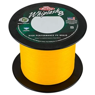 Image of BERKLEY Unisex Adults Fishing lines, Yellow, 20.8 kg, 46 lb, 2000 m