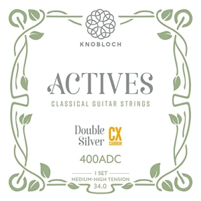 Image of Knobloch Strings 400ADC Actives Double Silver CX Carbon Medium High Tension 34.0