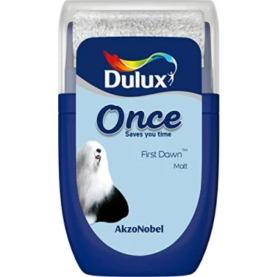 Image of Dulux 5268014 Once Tester Paint, First Dawn, 30 Millilitres