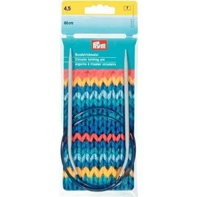 Image of Prym Circular Knitting Needle, Aluminium, Grey, 4 mm