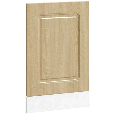 Image of vidaXL Dishwasher Panel Kalmar Sonoma Oak 45x1.5x67 cm Engineered Wood