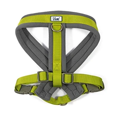 Image of Ancol Viva Padded Harness Lime XL 70 98cm