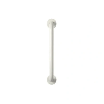 Image of Croydex AP501122 450 mm Safety Support Rail Stainless Steel White Grab Bar for Bathroom