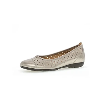 Image of Gabor 8416662 women&#039;s Shoes (Pumps / Ballerinas) in Gold