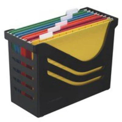Image of Jalema Resolution File Box with 5 Suspension Files A4 Susp