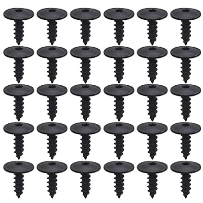 Image of 30 Pcs Wheel Arch Inner Liner Splash Guard Torx Screw Auto Car Body Fender Screws for Engine Cover Undertray