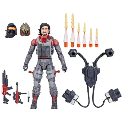 Image of G.I. Joe Classified Series #118, Iron Grenadier Metal Head, Deluxe Collectible 6 Inch Action Figure with 28 Accessories