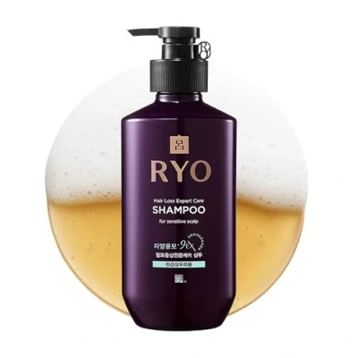 Image of Ryoe Korean Jayang Shampoo for Sensitiive Scalp Purple 400ml