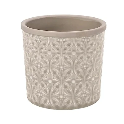 Image of Burgon &amp; Ball Glazed Pot Porto Large Grey