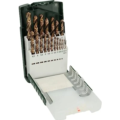 Image of Bosch 19 Piece Metal Drill Bit Set Cobalt