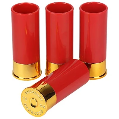 Image of Barbuzzo 12 Gauge Shotgun Shell 2oz Shot Glasses Set of 4