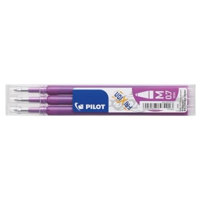 Image of Pilot Pen Frixion Ball 2261028F Rollerball Thickness 0.7 mm Purple Erasable Pack of 3
