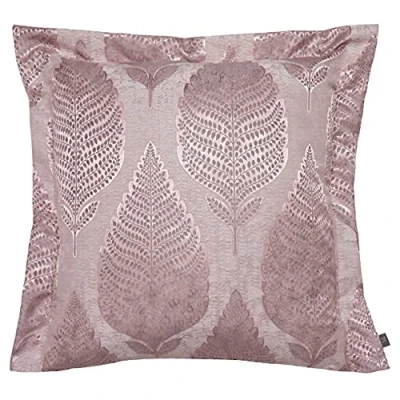 Image of Prestigious Textiles Treasure Bordered Jacquard Feather Filled Cushion Lilac One Size