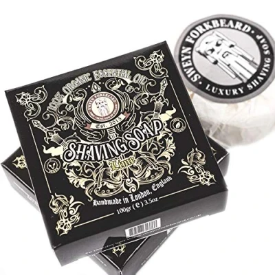 Image of Shaving Soap Lime Sweyn Forkbeard 100% Organic Premium Made in London
