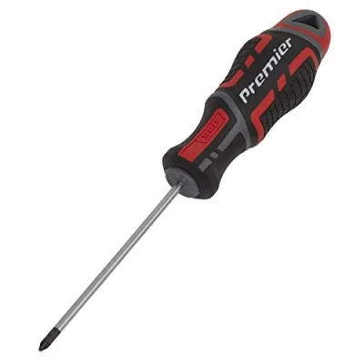 Image of Sealey Premier Screwdriver Pozi #0 x 75mm GripMAX