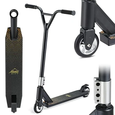Image of Sportana Premium Stunt Scooter 100 mm PU Rollers 360 Spin Y Handlebar ABEC 9 Freestyle Kick Adults Children Trick Eldorado